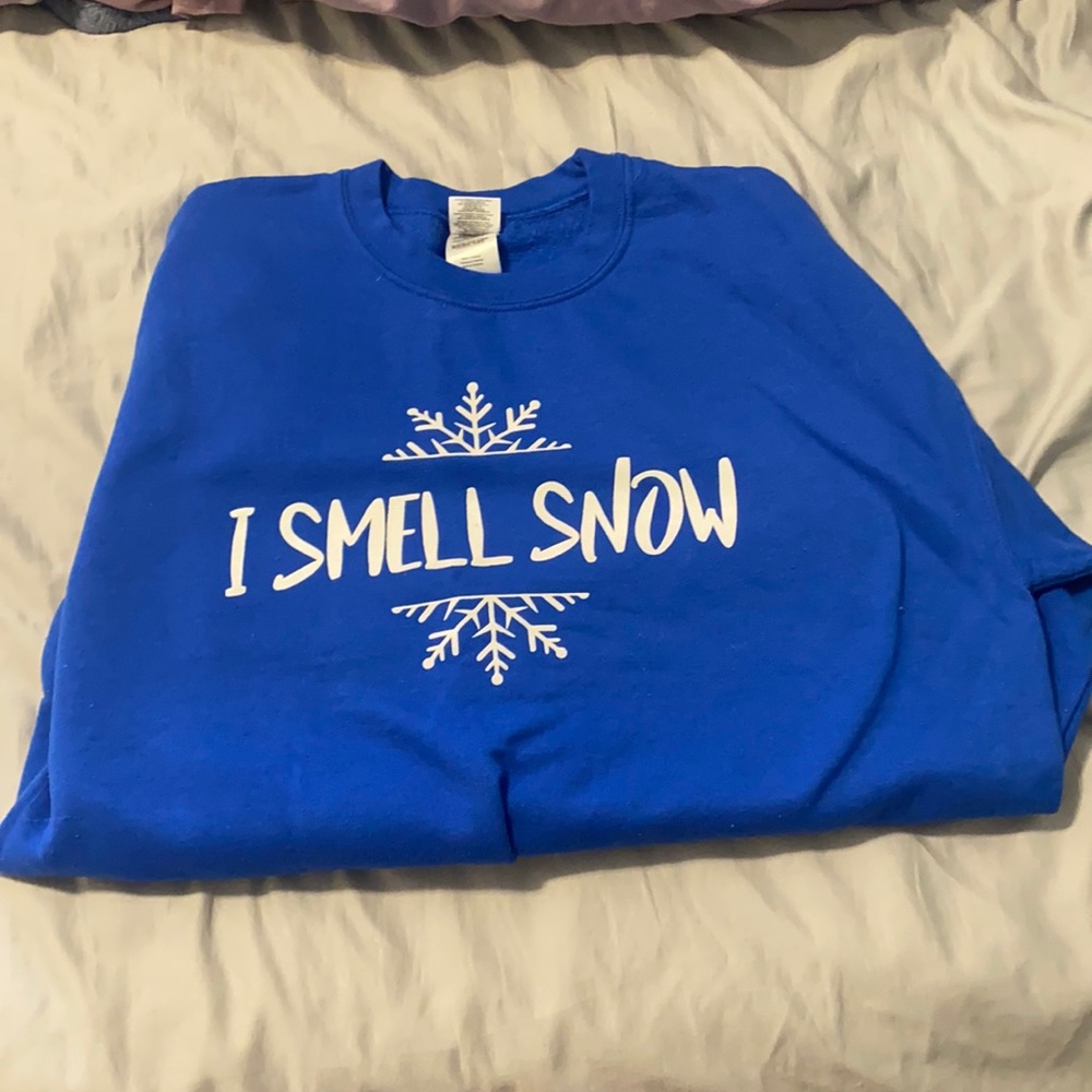 Large unisex graphic sweatshirt